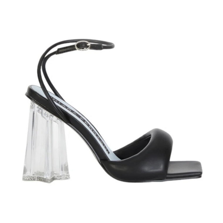 Puffy Black High Heel Sandals Chiara Ferragni Collection