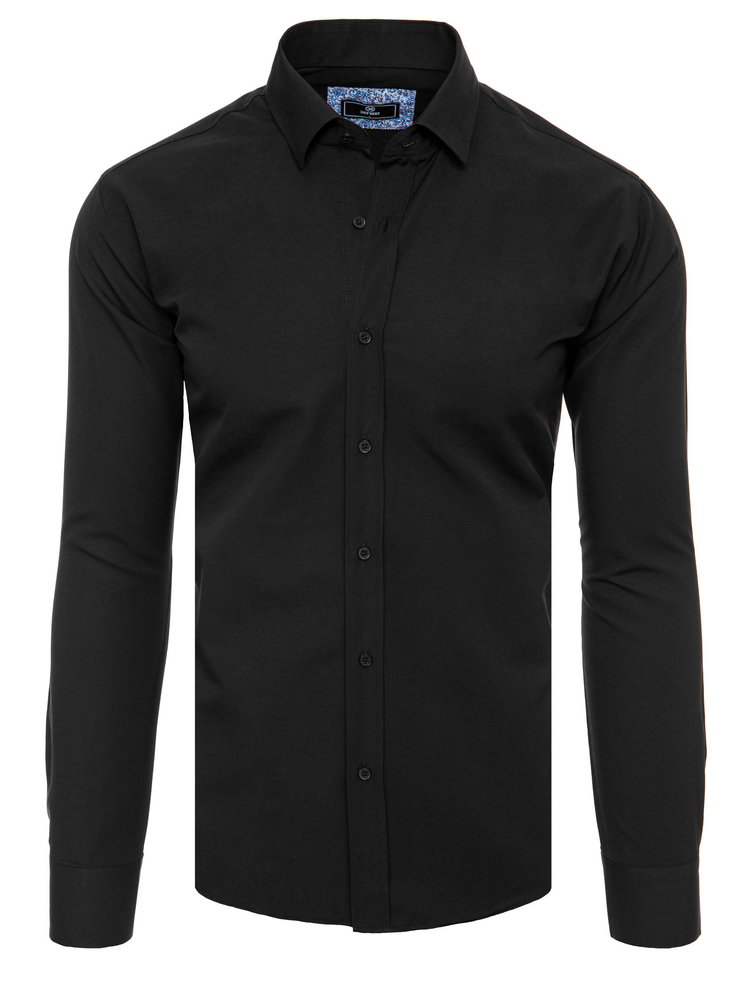 Koszula męska elegancka czarna Dstreet DX2478