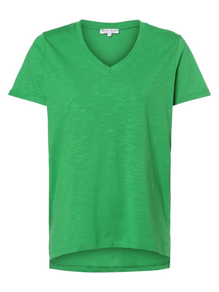 Marie Lund - T-shirt damski, zielony