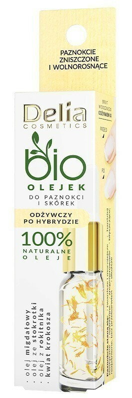 Delia Bio- Olejek do paznokci i skórek Odżywczy 10ml