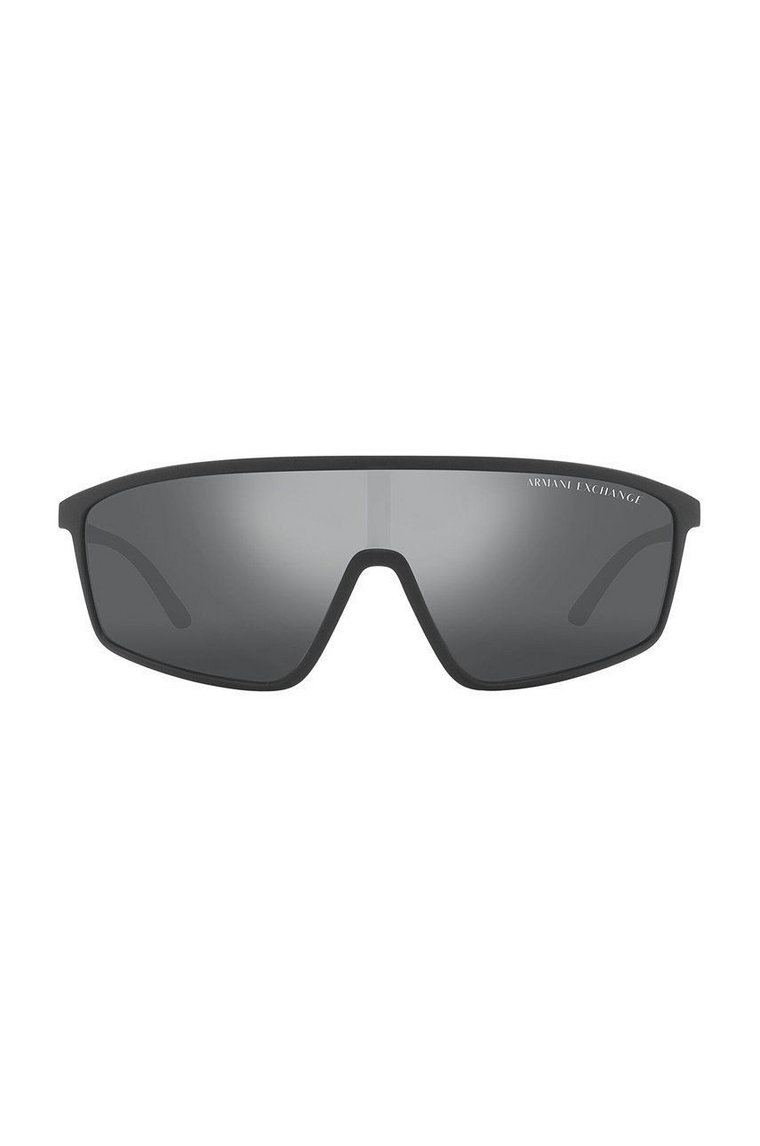 Armani Exchange okulary przeciwsłoneczne 0AX4119S męskie kolor czarny