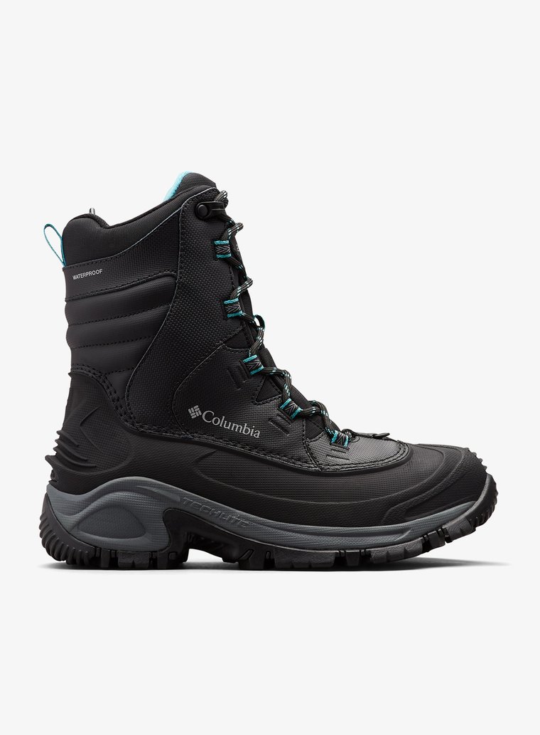 Buty zimowe damskie Columbia Bugaboot III black/pacific rim (39)