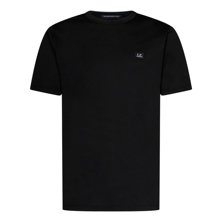 Czarne koszulki i pola z naszywką z logo C.p. Company