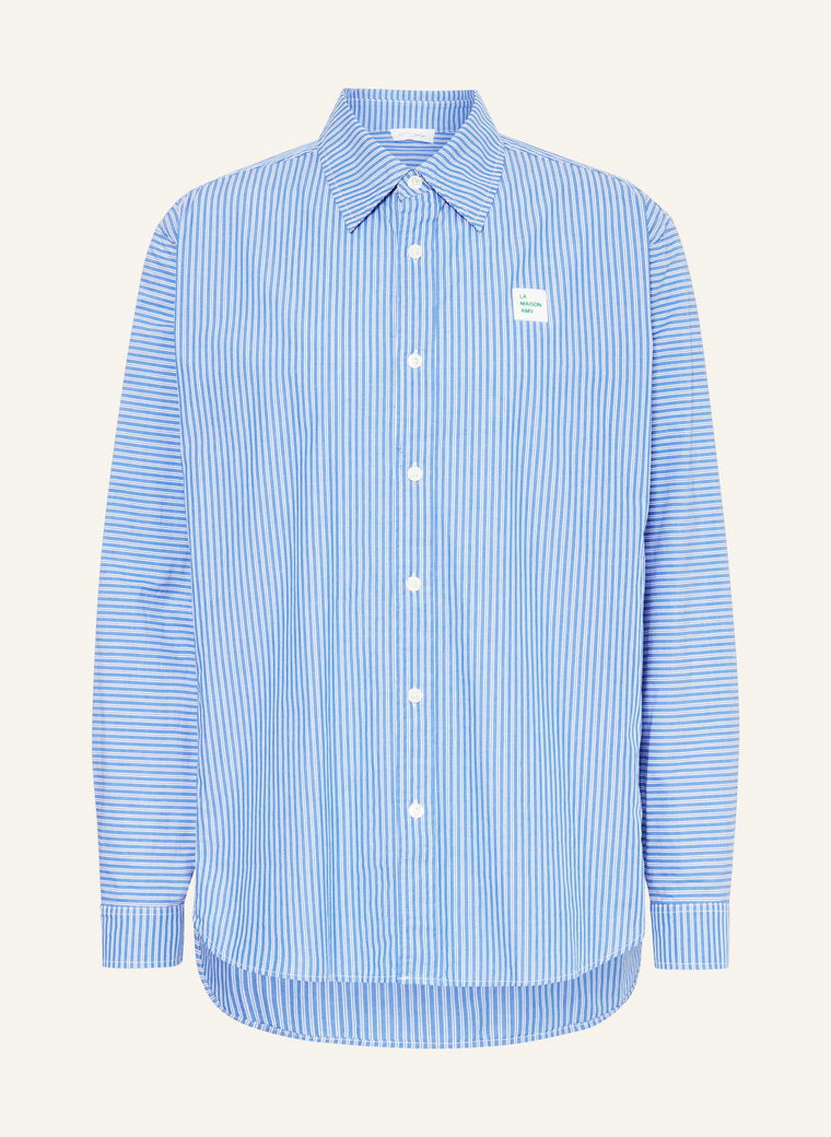 American Vintage Koszula Zatybay Comfort Fit blau