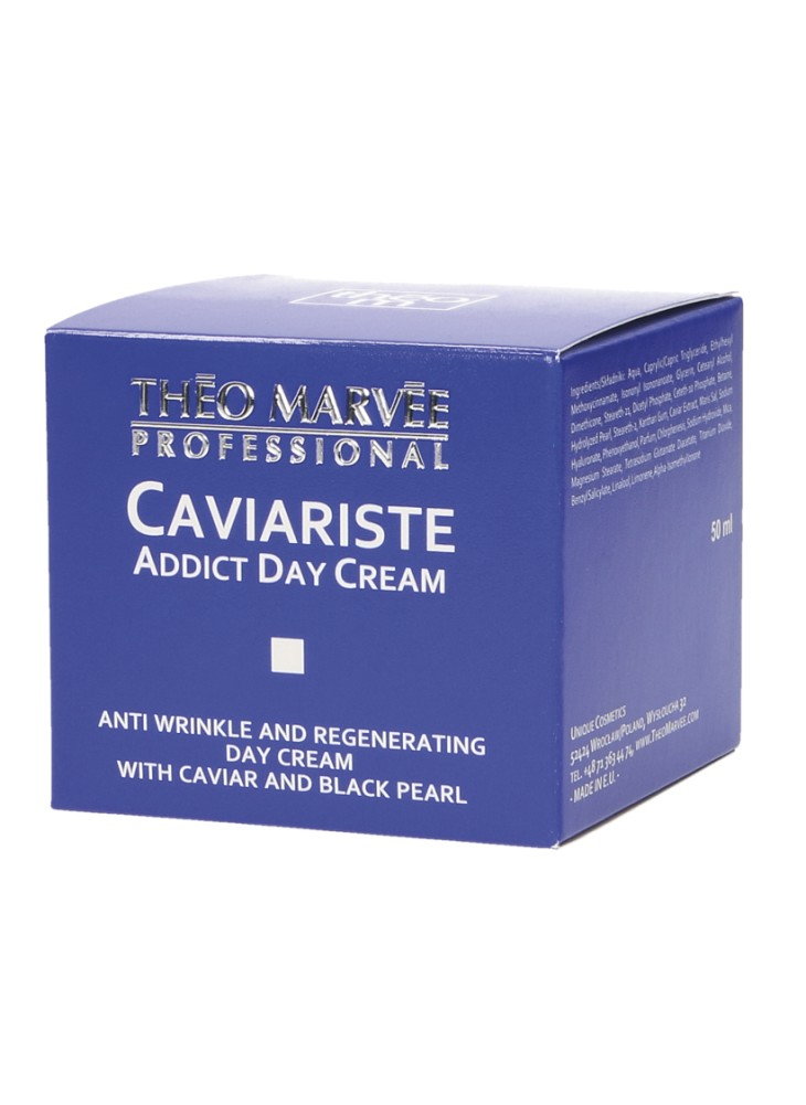 THEO MARVEE Caviariste Addict Day Cream Nawilżający Krem Przeciwzmarszczkowy 50ml