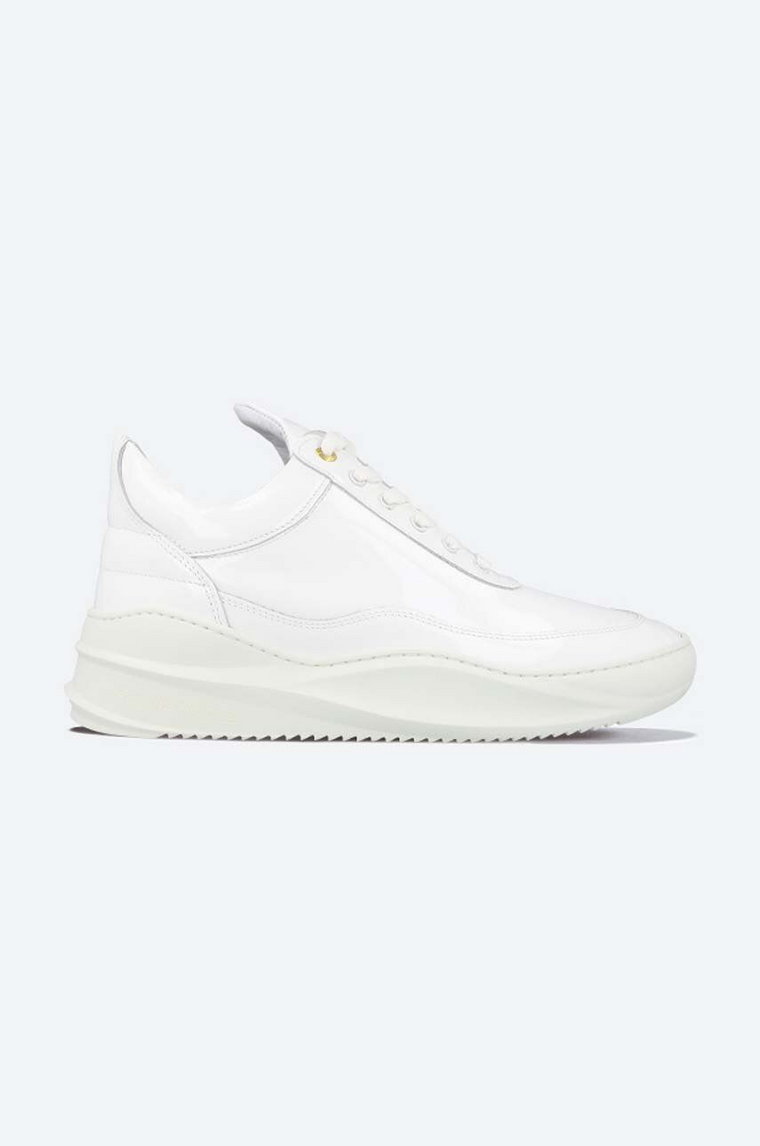 Filling Pieces sneakersy skórzane Low Top Sky Shine 25528301901 kolor biały 25528301901-WHITE