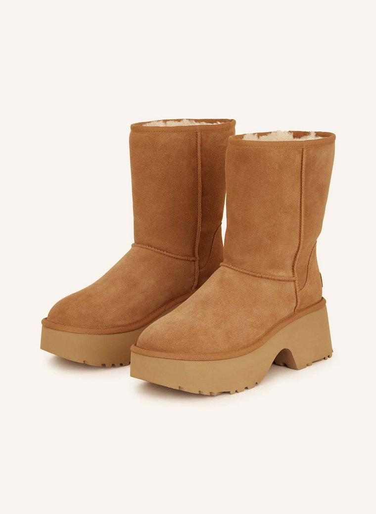 Ugg Botki Na Platformie Classic braun