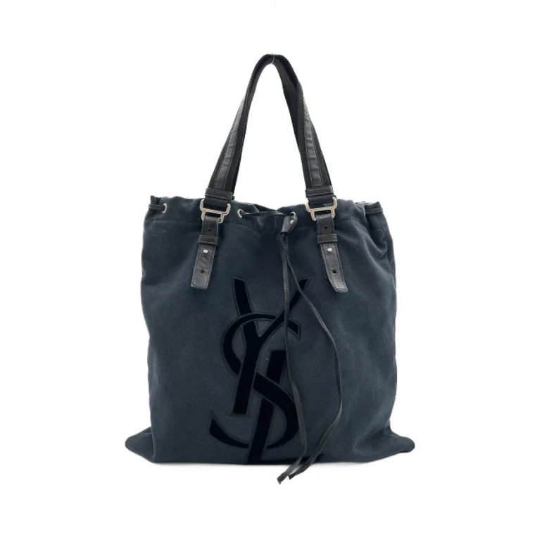 Pre-owned Canvas shoulder-bags Yves Saint Laurent Vintage