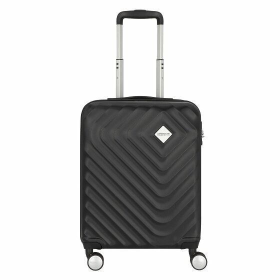 American Tourister Summer Square 4 kółka Walizka kabinowy 55 cm black