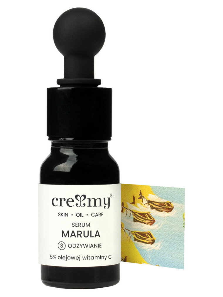 Creamy Marula Odżywcze serum olejowe do twarzy z wit. C 5% 10 ml