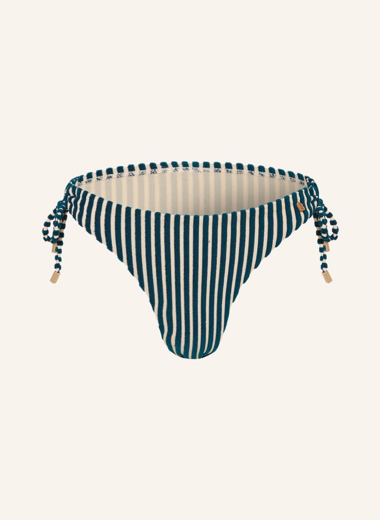 Beachlife Dół Od Bikini Trójkątnego Knitted Stripe beige