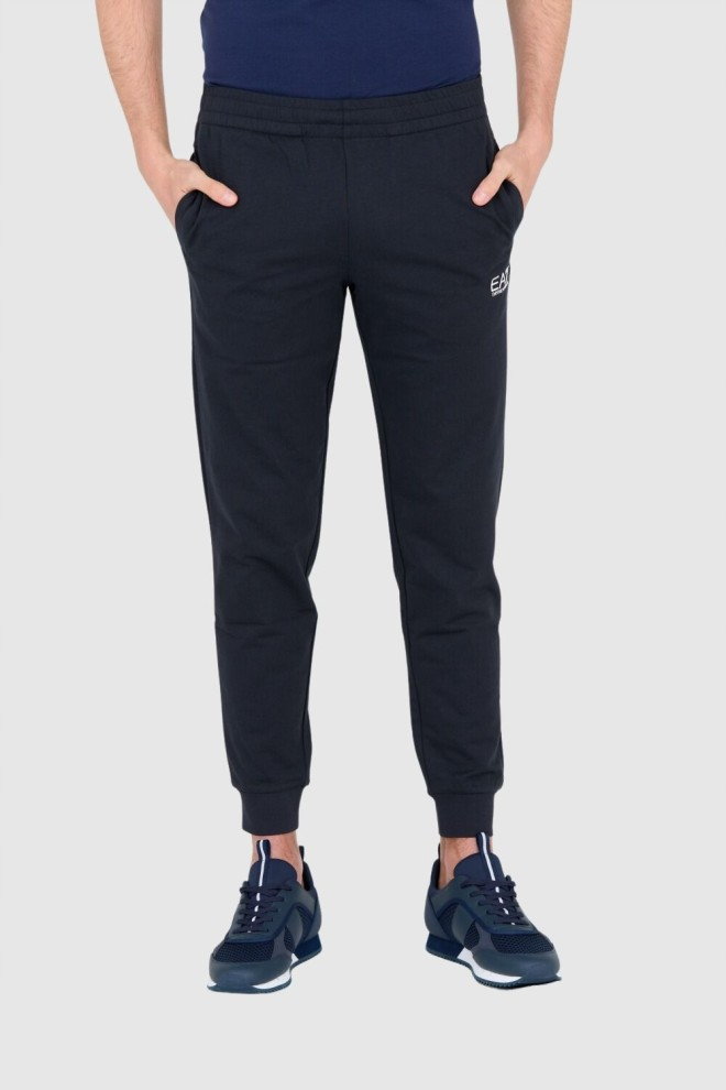 EA7 Granatowe męskie spodnie dresowe