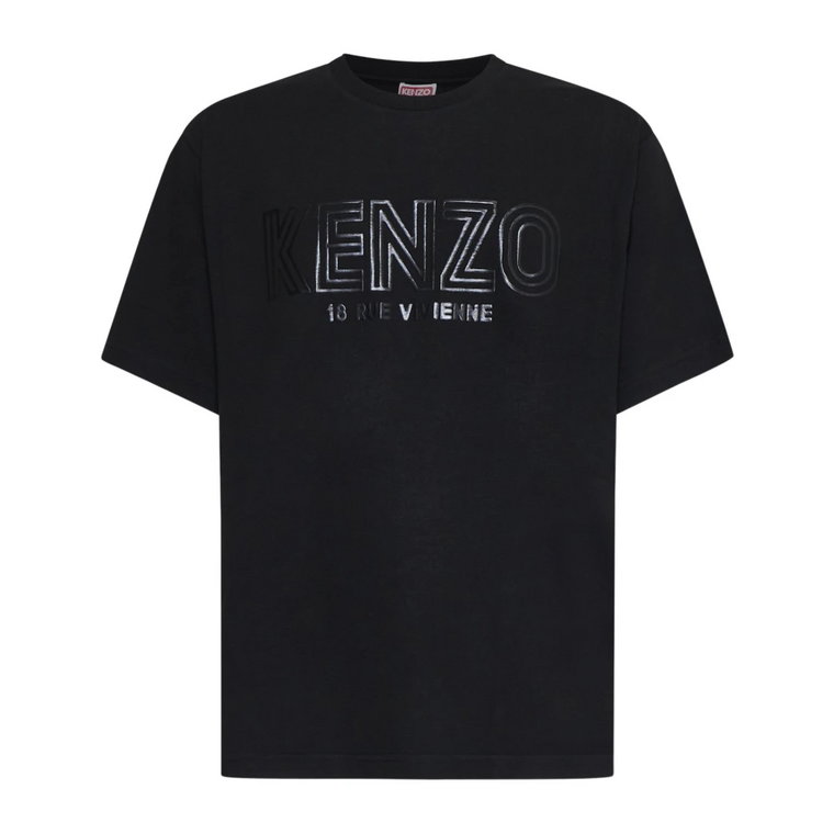 Czarne T-shirty i Pola Kenzo