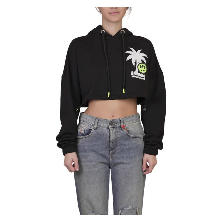 Modny Cropped Hoodie dla Kobiet Barrow