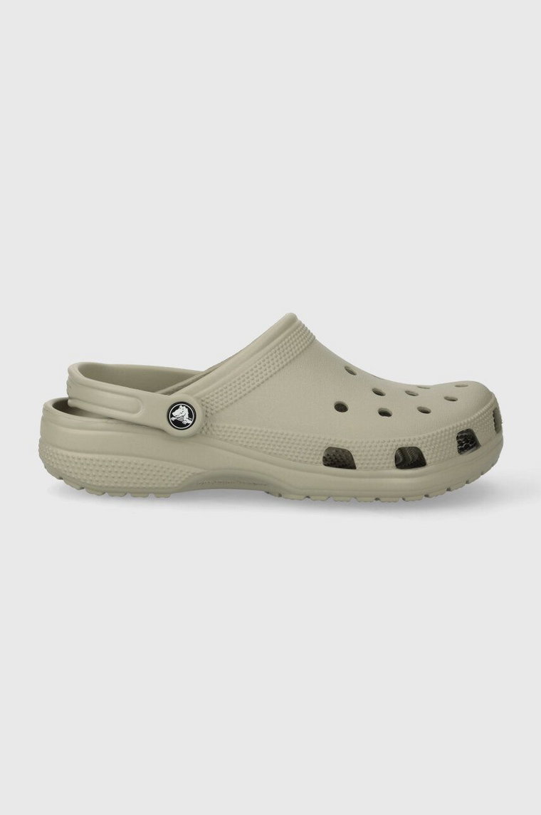 Crocs klapki Classic damskie kolor zielony 10001