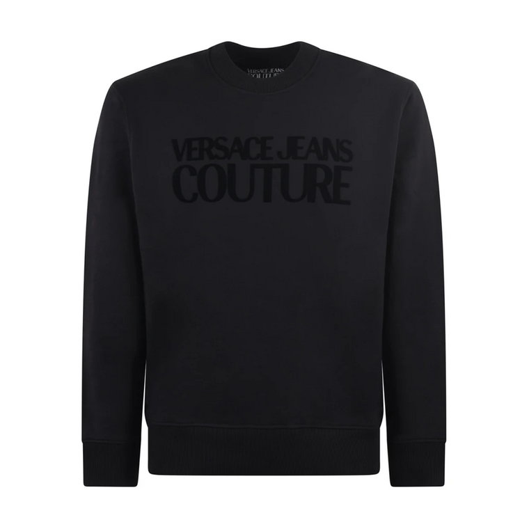 Czarne Swetry - Stylowa Kolekcja Versace Jeans Couture