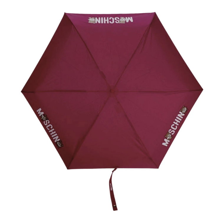 Kompaktowy parasol z motywem śliwek Moschino