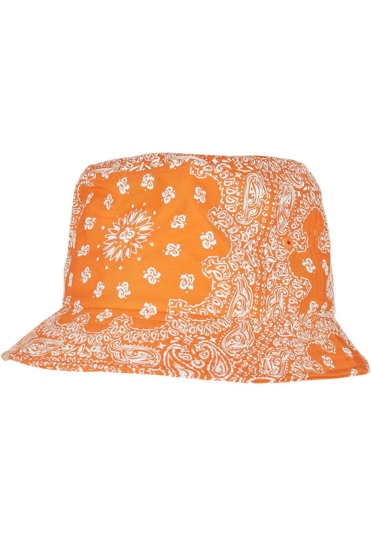 Czapka Z Daszkiem  Bucket Hat Pomarańczowa Flexfit 5003BP