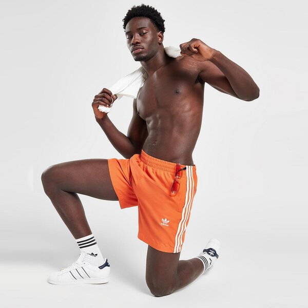 ADIDAS SZORTY CALI SWIM SHORT ORANGE