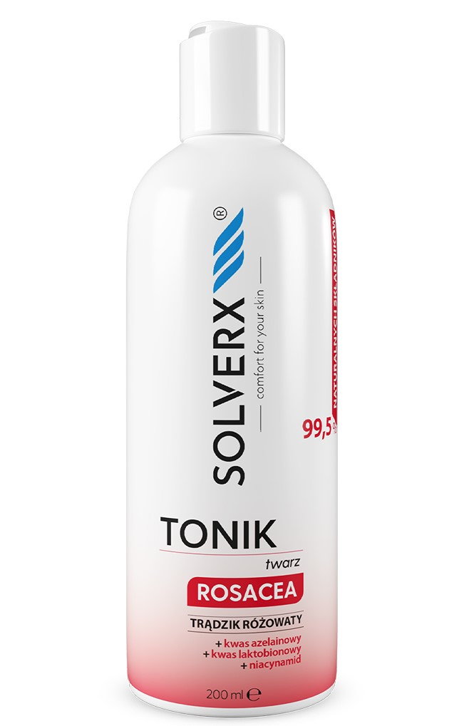 Solverx Rosacea - Tonik do twarzy 200ml