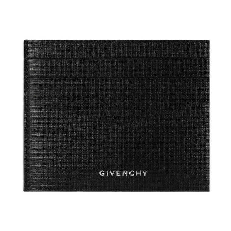 Etui na karty z tłoczonym logo Givenchy