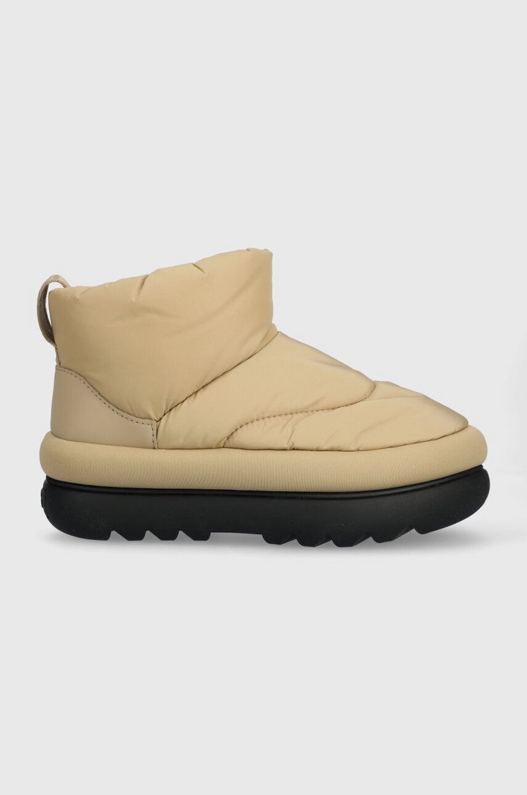 UGG śniegowce Classic Maxi Mini kolor beżowy 1132017