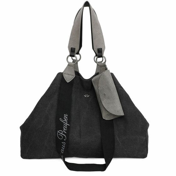 Fritzi aus Preußen Izzy Canvas Shopper Bag 45 cm black