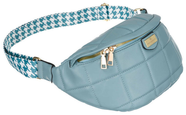 Pikowana nerka damska crossbody  Peterson