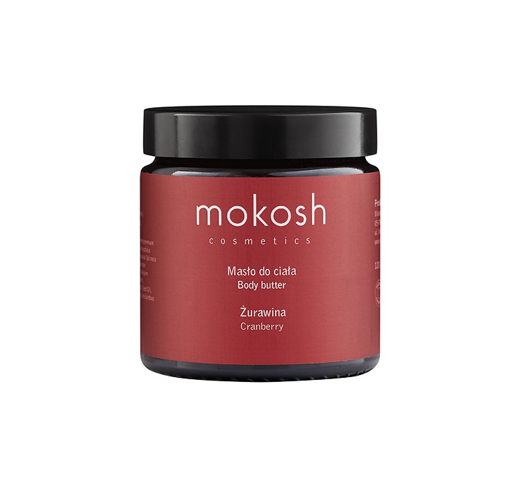 MOKOSH REGENERUJĄCE MASŁO DO CIAŁA ŻURAWINA 120ML