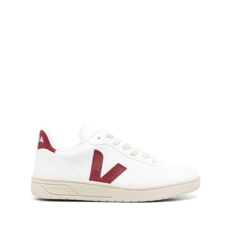 Białe Marsala V-10 Sneakers Veja