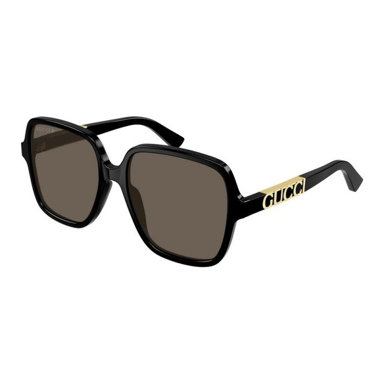 Klasyczne czarne okulary przeciwsłoneczne dla kobiet Gucci