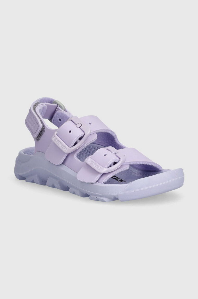 Birkenstock sandały dziecięce Mogami AS Kids BF Icy kolor fioletowy