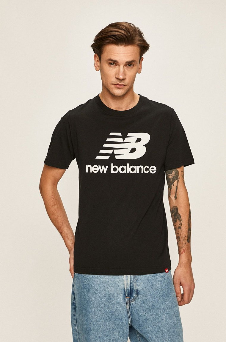 New Balance - T-shirt MT01575BK MT01575BK-BLACK