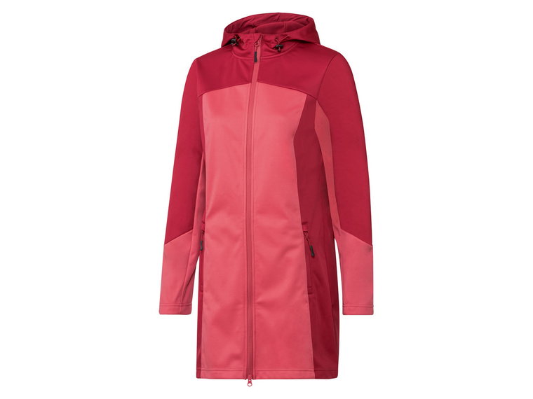 Rocktrail Płaszcz softshell damski (Czerwony, S (36-38))