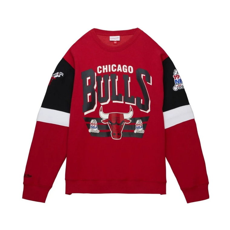 Chicago Bulls NBA All Over 3.0 Bluza Mitchell & Ness