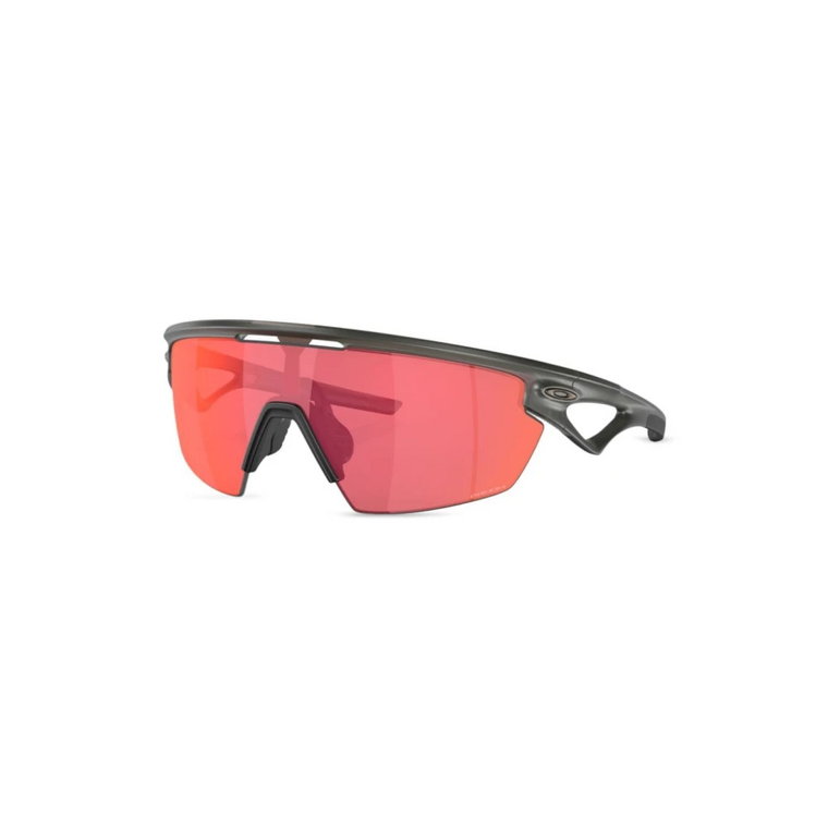 Czerwone okulary przeciwsłoneczne technologia soczewek Prizm Oakley