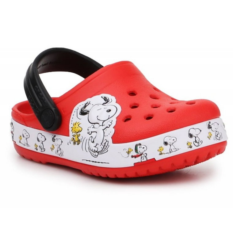 Klapki Crocs flame W 206176-8C1 czerwone