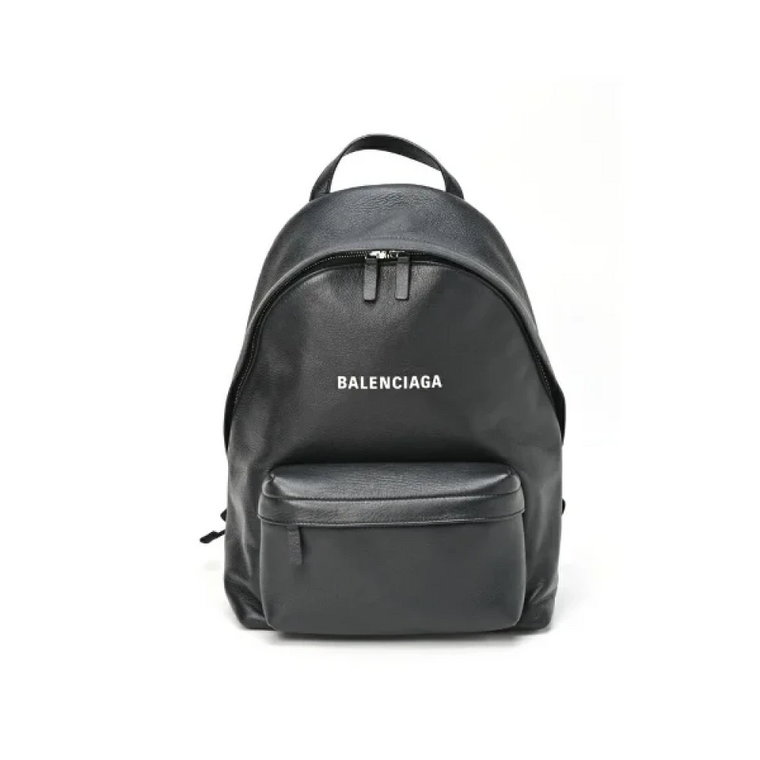 Pre-owned Leather backpacks Balenciaga Vintage