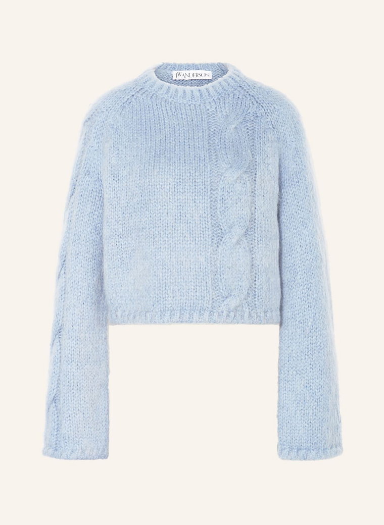 Jw Anderson Krótki Sweter blau