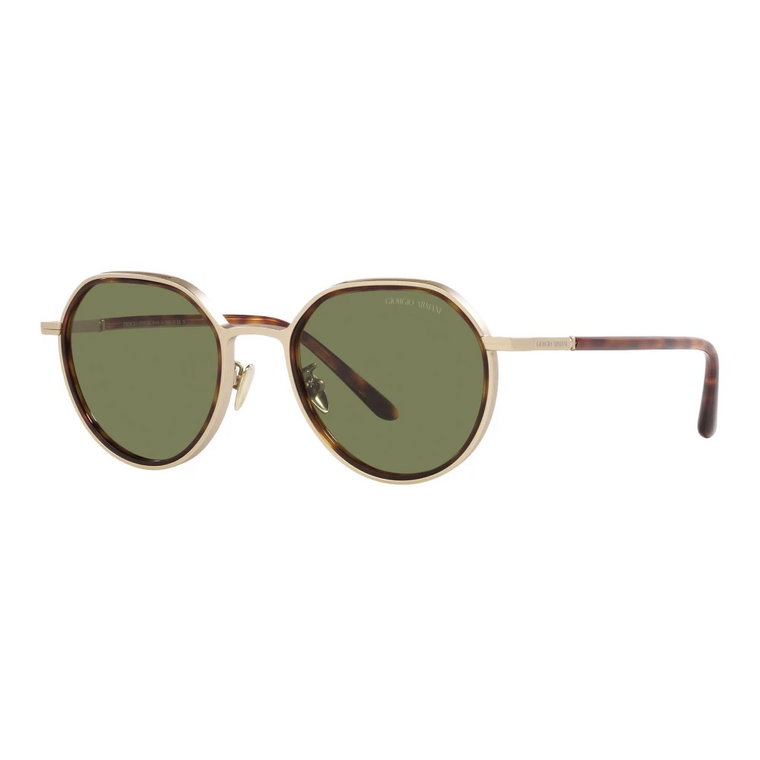 Matte Pale Gold/Green Sunglasses AR 6149 Giorgio Armani