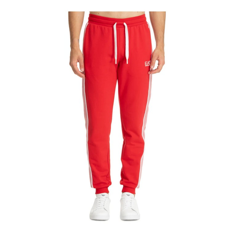 Joggers z elastycznym pasem i logo Emporio Armani EA7