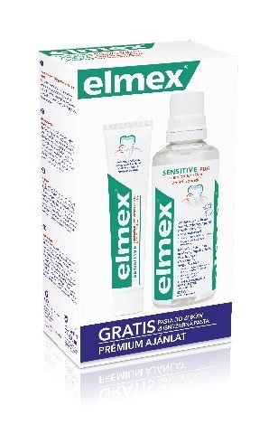 Elmex, Sensitive, zestaw kosmetyków, 2 szt.