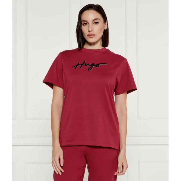 HUGO T-shirt VINTAGE | Loose fit