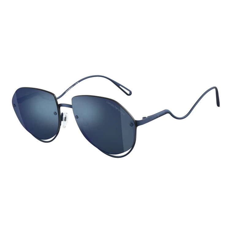 Opal Blue/Blue Okulary przeciwsłoneczne EA 2137 Emporio Armani
