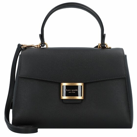 Kate Spade New York Skórzana torebka Katy 27 cm black