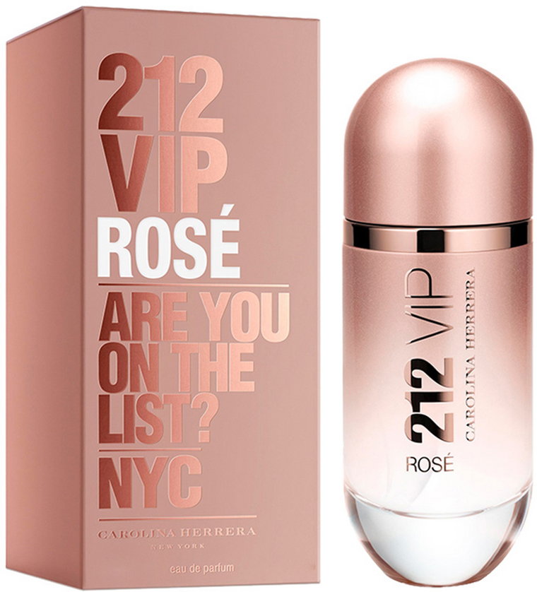 Woda perfumowana damska Carolina Herrera 212 VIP Rose 50 ml (8411061777183). Perfumy damskie