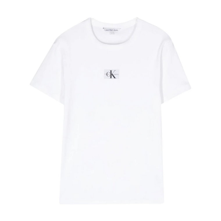 Białe koszulki i pola od Calvin Klein Calvin Klein Jeans