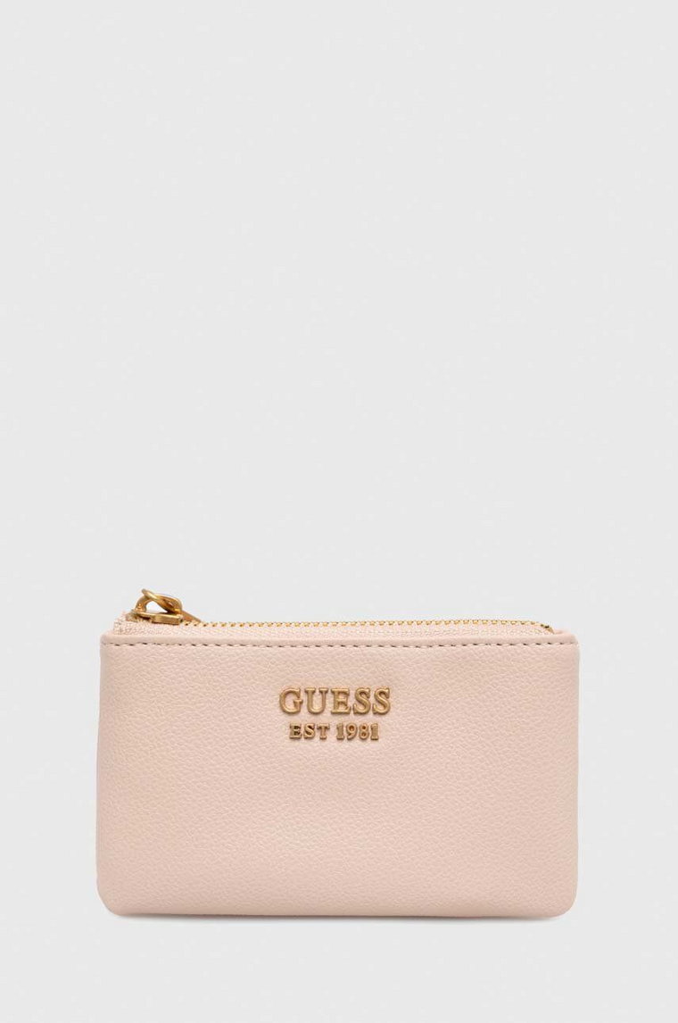 Guess etui na klucze EMERA kolor różowy SWVA92 21340