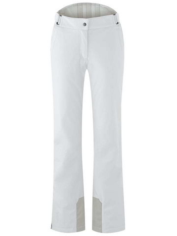 Maier Sports Spodnie narciarskie "Steffi" w kolorze białym