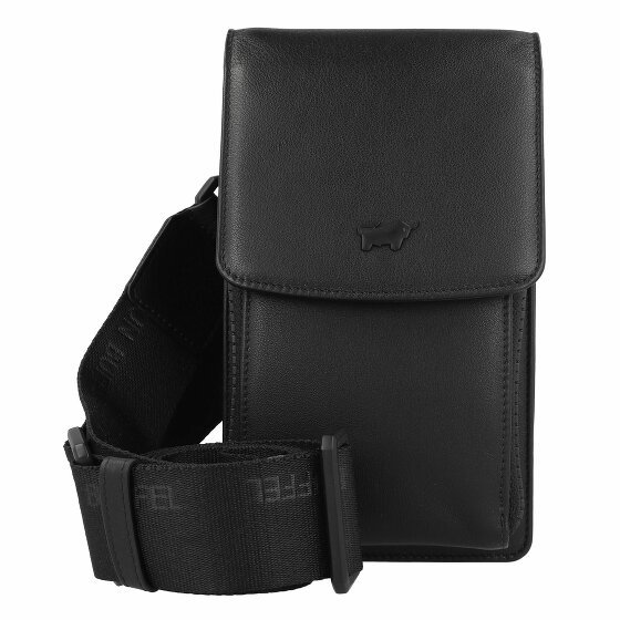 Braun Büffel Capri Mini Torba Torba na ramię Skórzany 10 cm schwarz